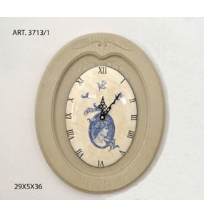 Часы настенные Арт. 3713 GREY CAPANNI (ИТАЛИЯ)